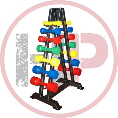 Набор цветных гантелей 