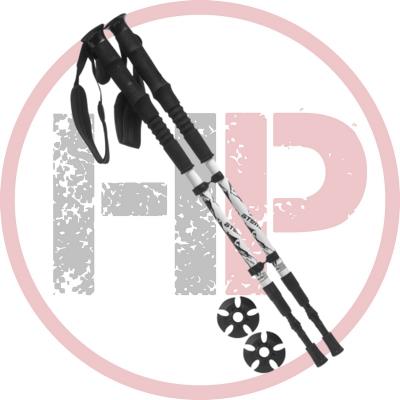 Треккинговые палки Atemi телескопические, twist lock, antishok