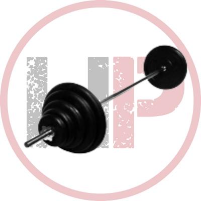 Штанга прямая с обрезиненными дисками Антат