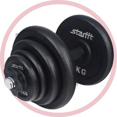 Гантель разборная чугунная Starfit DB-703
